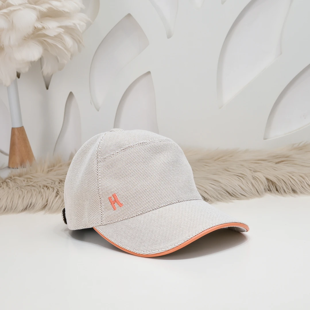 2025新款H刺绣轻奢高端男士帽子字母棒球帽显脸小遮阳鸭舌帽