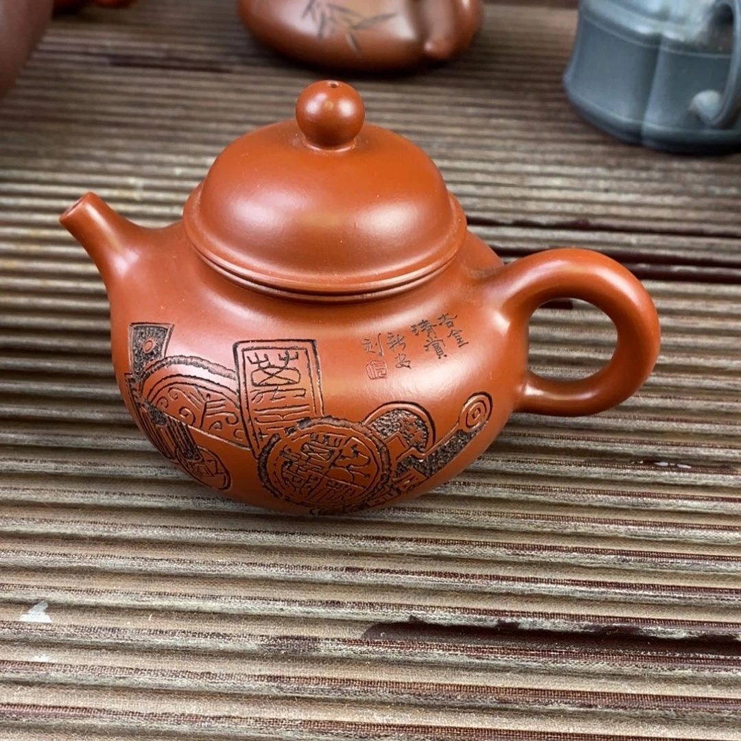 紫砂茶壶原矿手工123