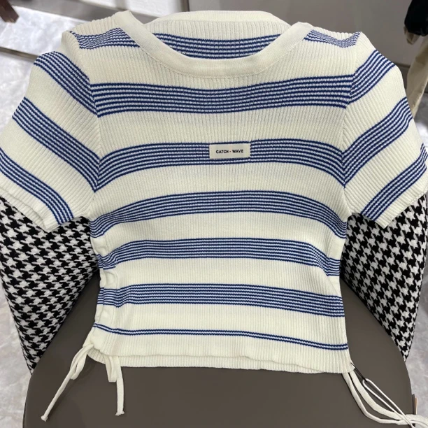 6825儿童抽绳冰丝T恤