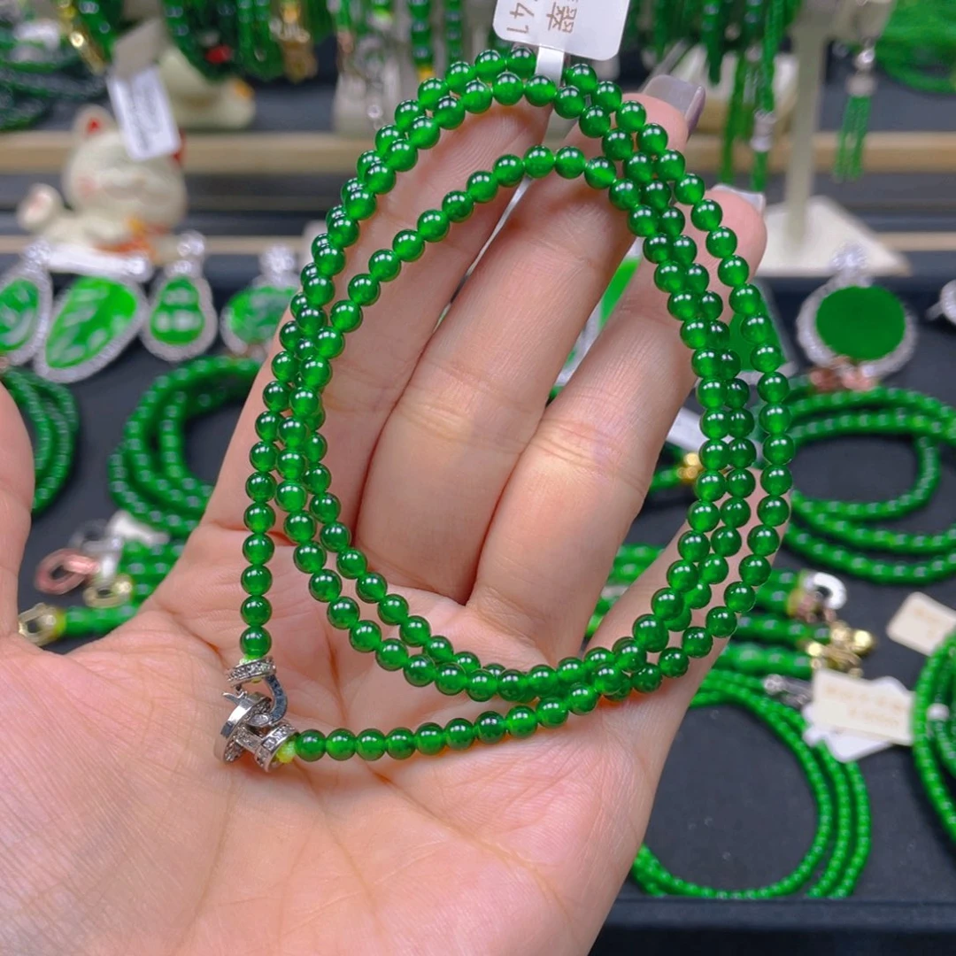 颈饰未镶嵌翡翠项链3.5