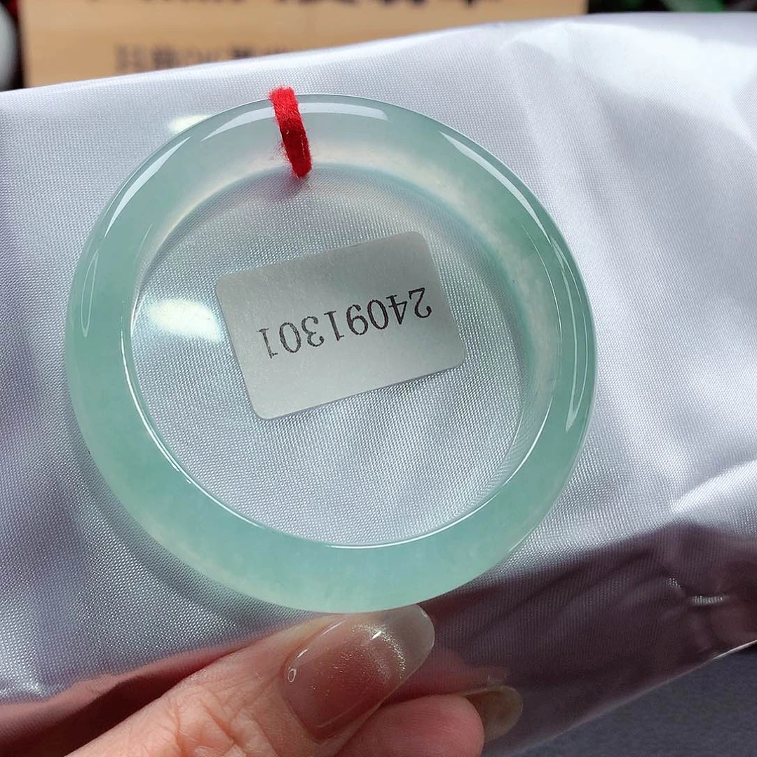 未镶嵌手镯翡翠102号，天然A货翡翠手镯