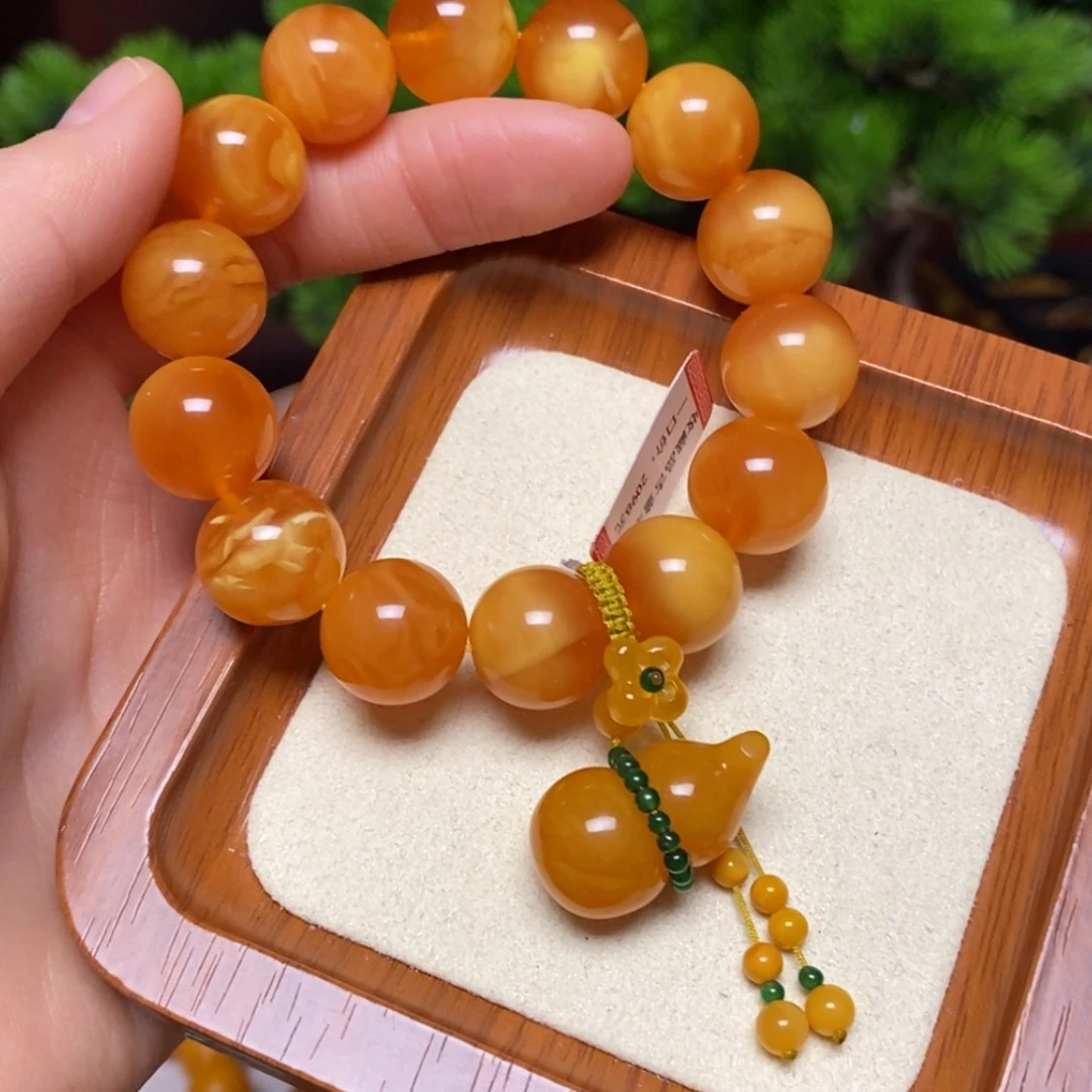 【闪购商品】手链蜜蜡未镶嵌手串