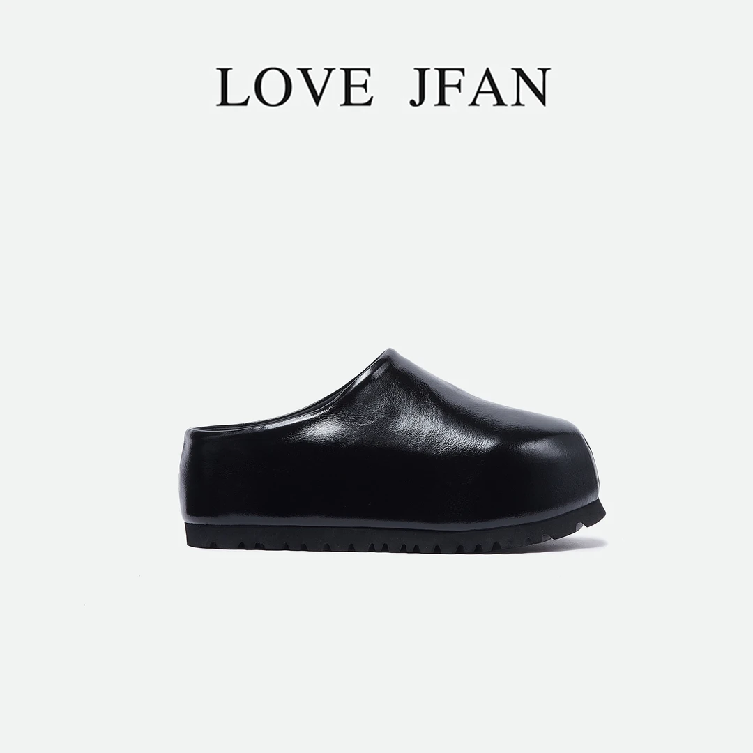 LOVEJFAN25春夏新款时尚潮流厚底增高包头拖凉拖舒适百搭女鞋