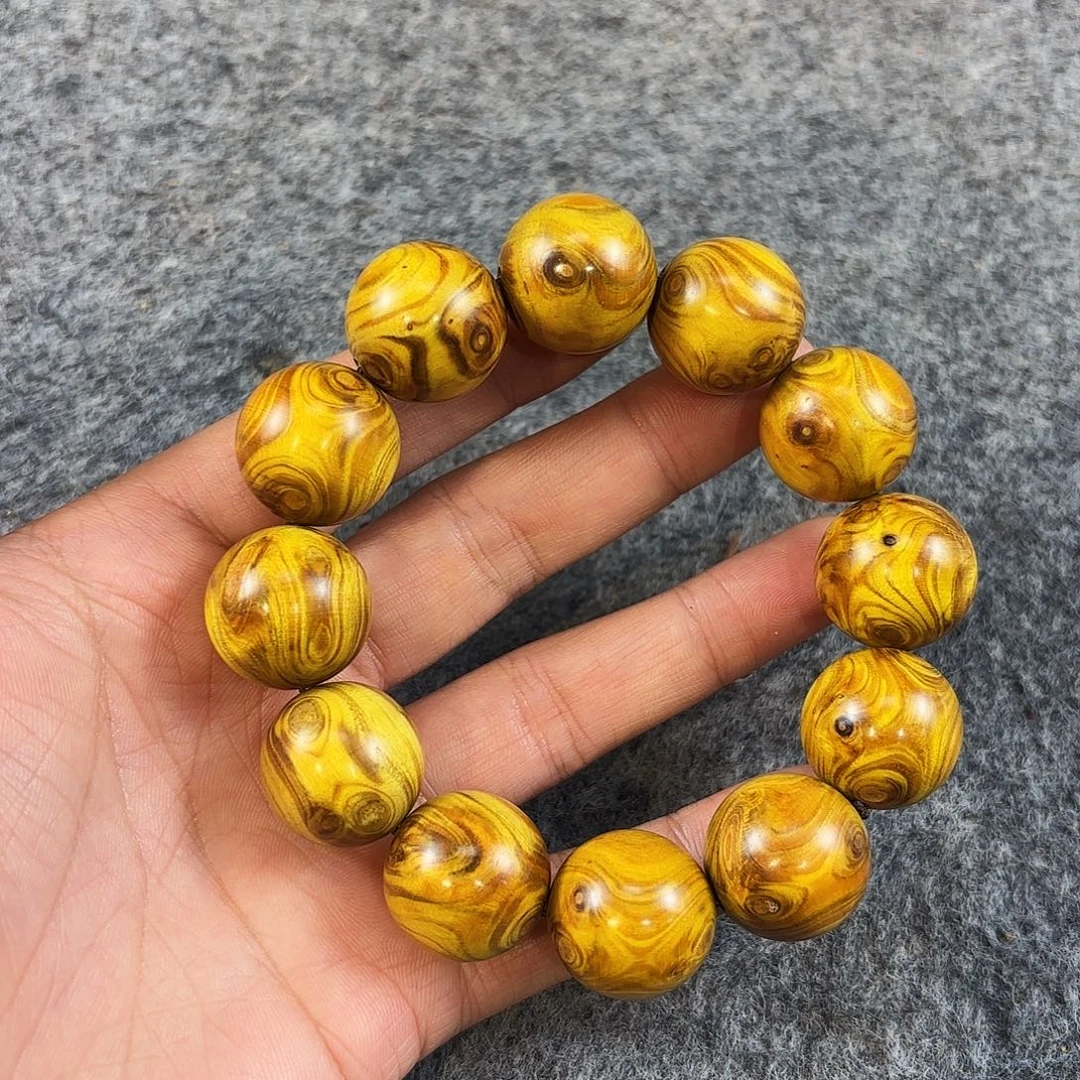 黄金檀秦岭野料黄金檀眼睛瘤疤花2.0