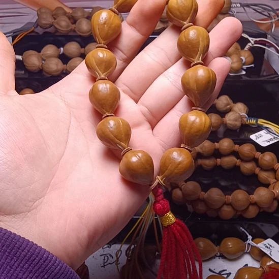 ****逛手串/手链橄榄核橄榄核三花铁蒜手串1.8