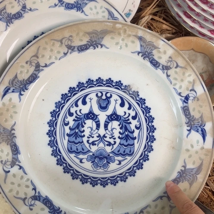 瓷片景德镇陶瓷两个