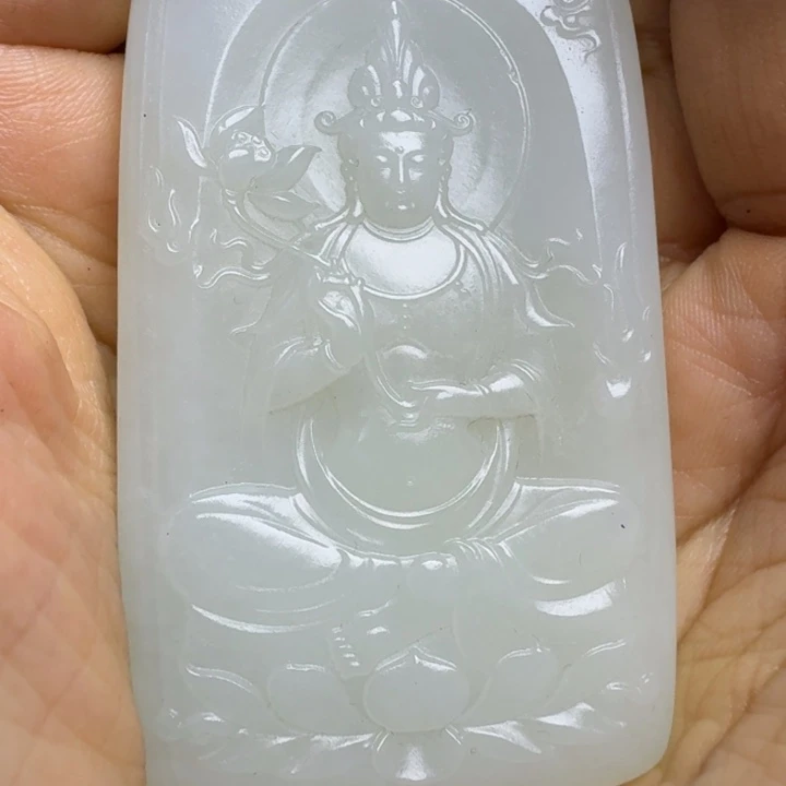 凡***宇和田玉未镶嵌挂件