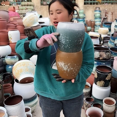 口16高20盆子盆子。