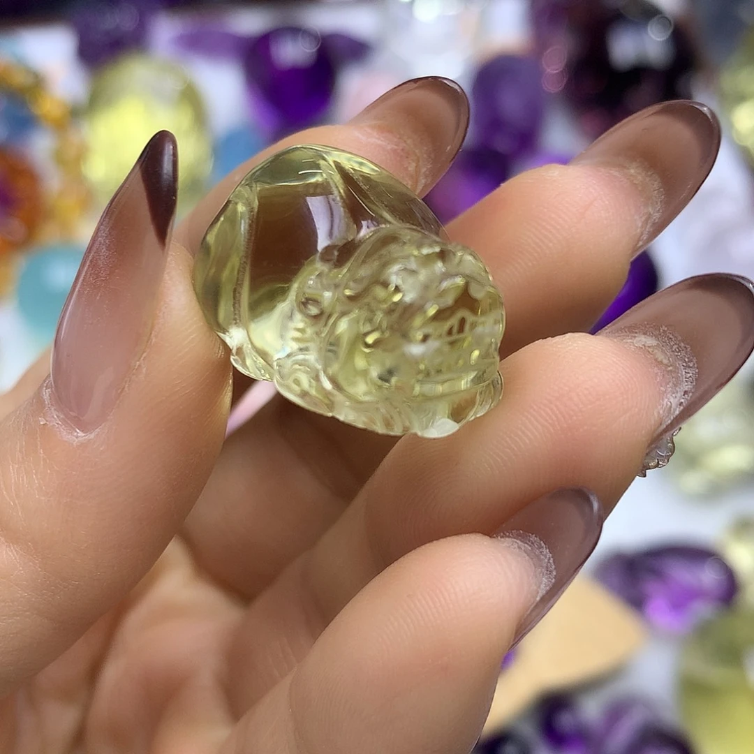 水晶未镶嵌珠宝半成品