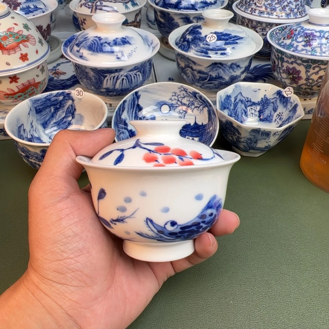 纯手工纯手绘茶具35