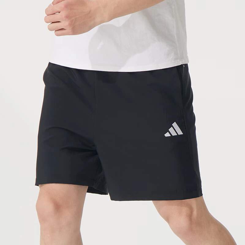 Adidas阿迪达斯男裤2025夏季新款训练健身运动休闲透气短裤JF1117