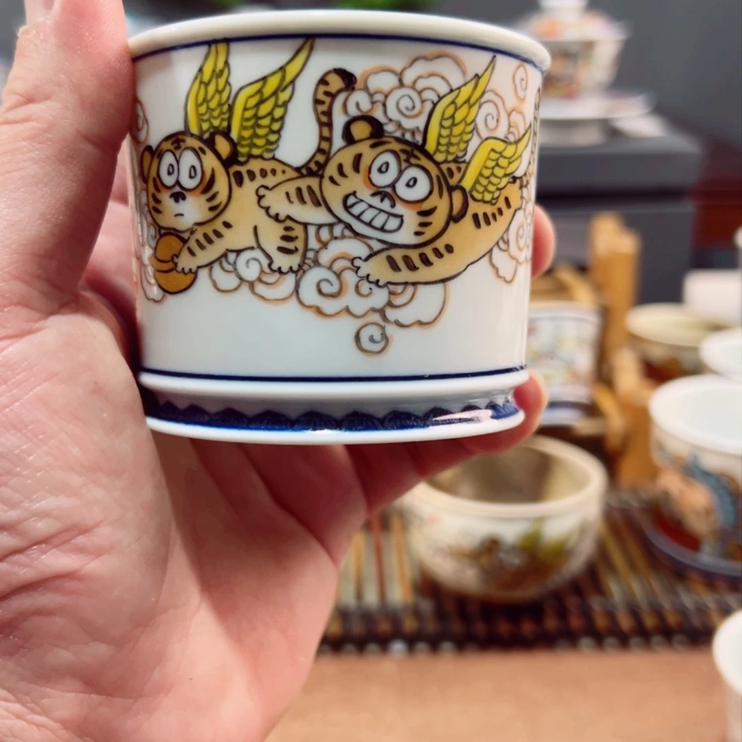 杯景德镇手工手绘