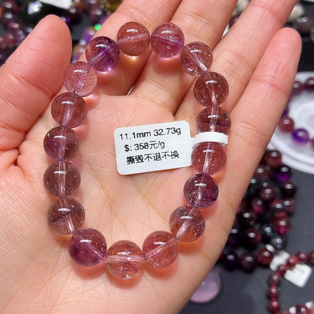 水晶未镶嵌手链手链