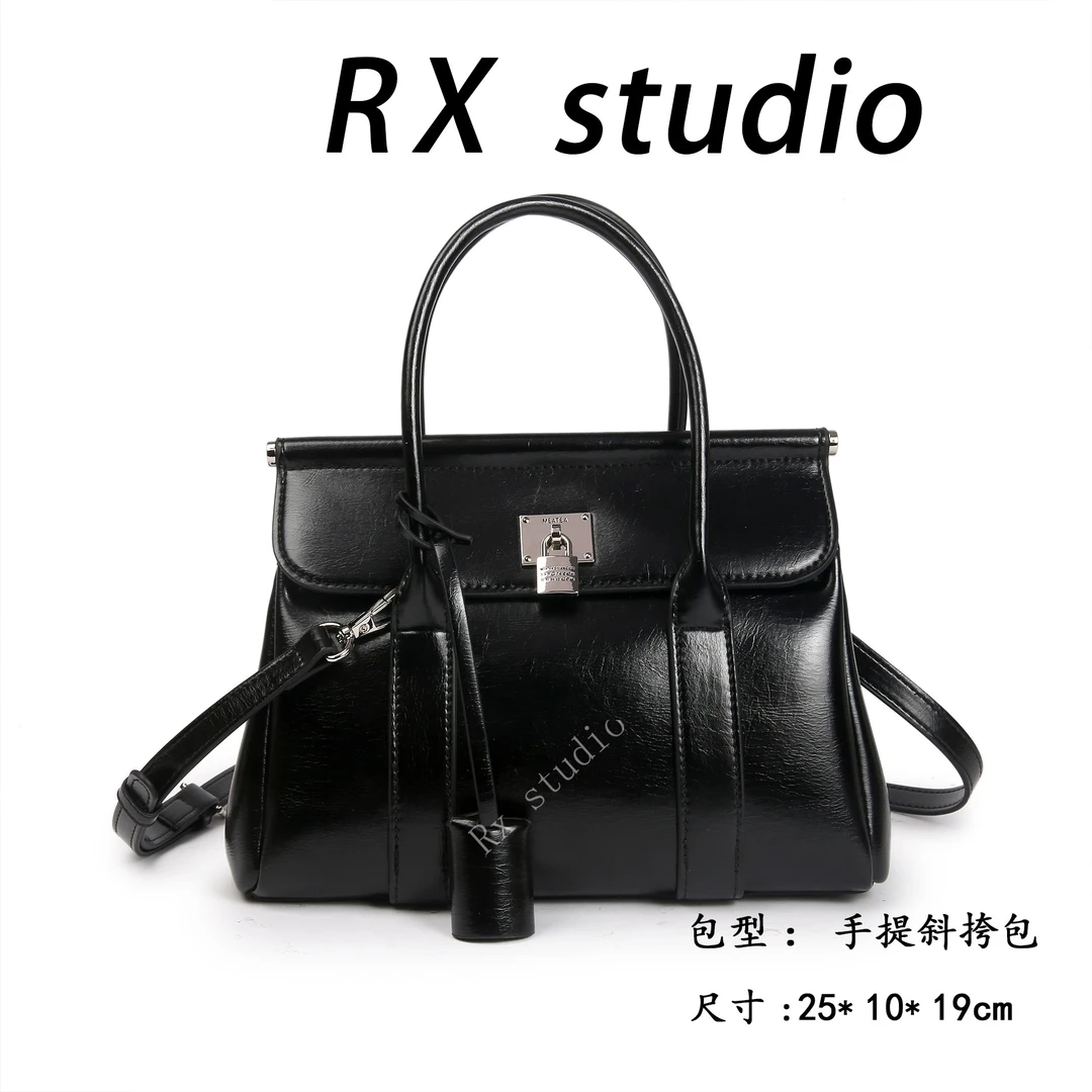 【母亲节礼物】SKL-7299-黑色 轻奢小众设计感时尚百搭女士包包