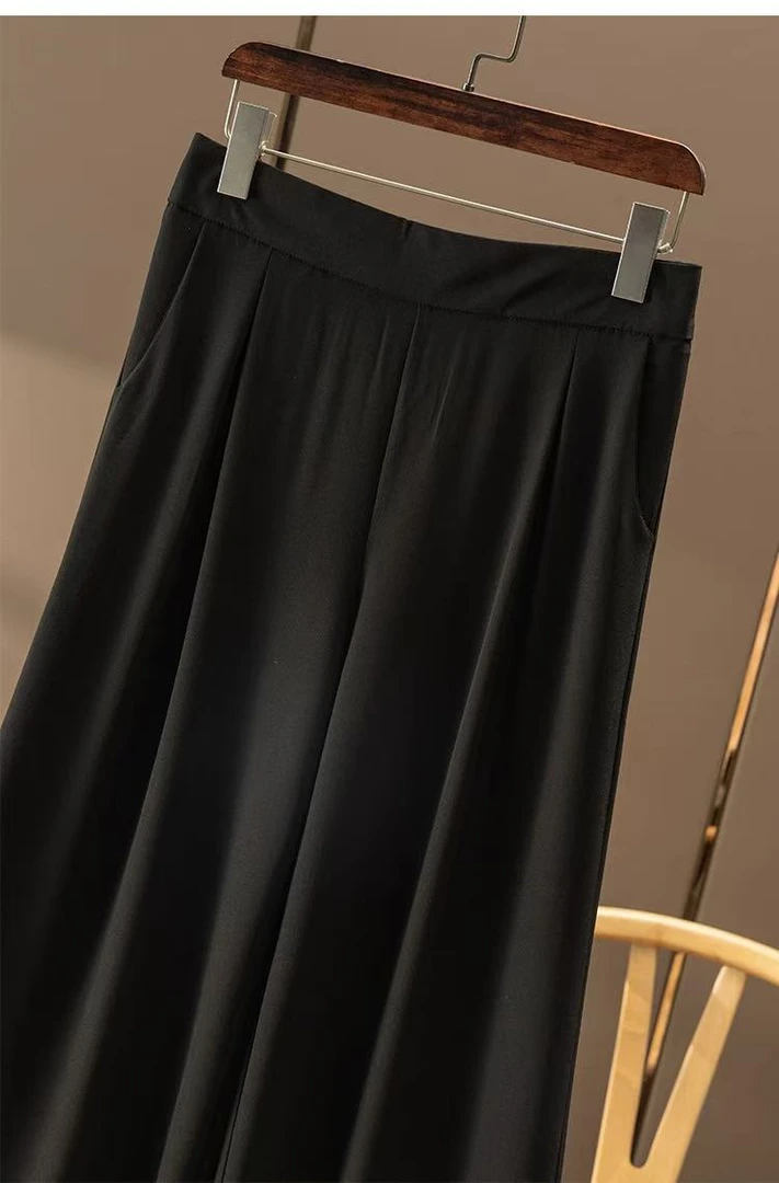 休闲时尚直筒裤长裤显瘦百搭气质