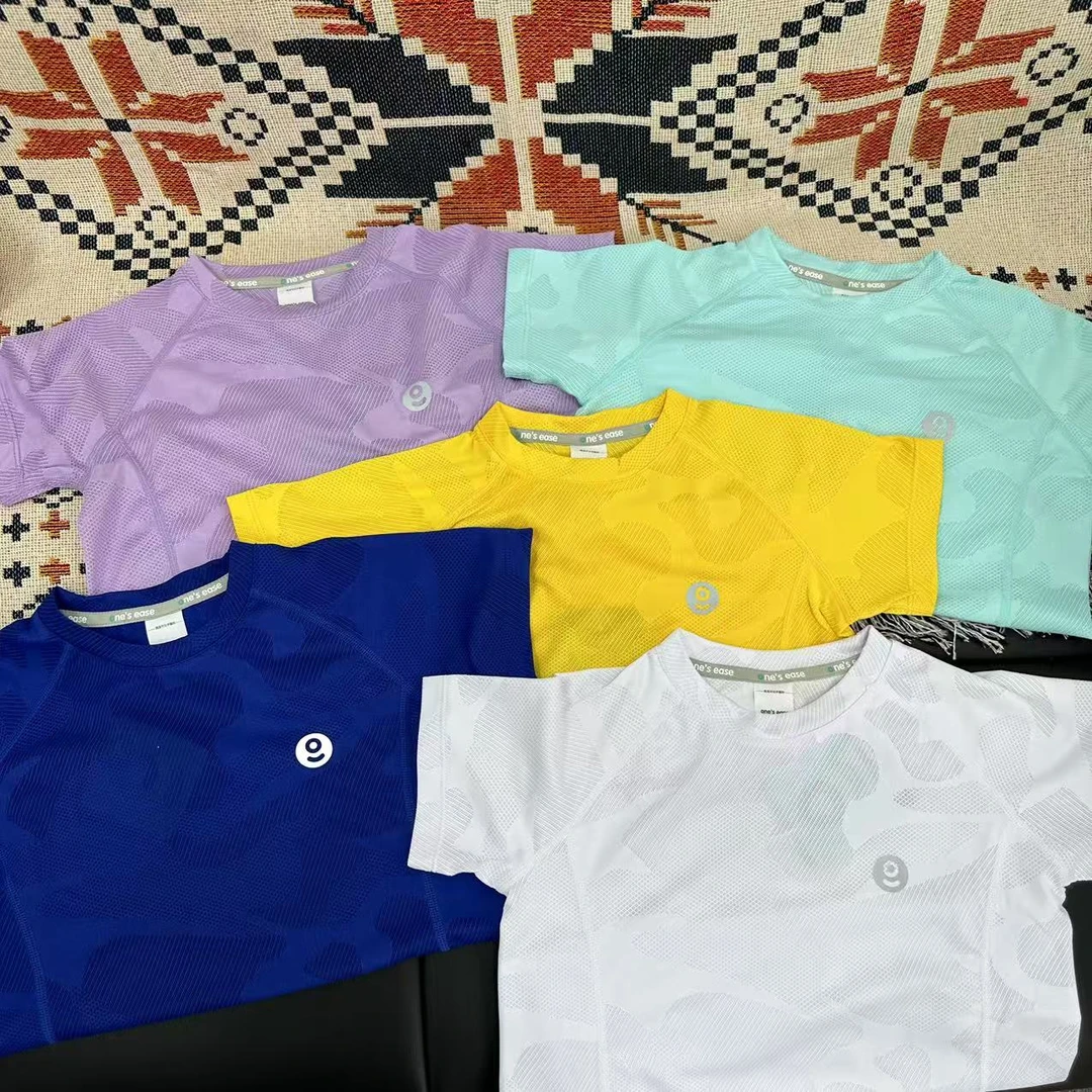 #【125】断码特价福利 儿童亲子提花速干短袖