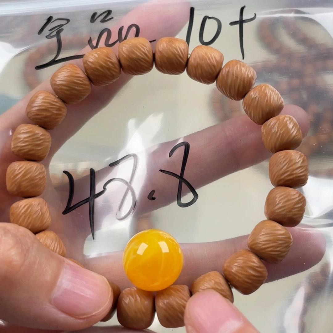 猴头核桃吊坠全品走色云锦道住➕配饰