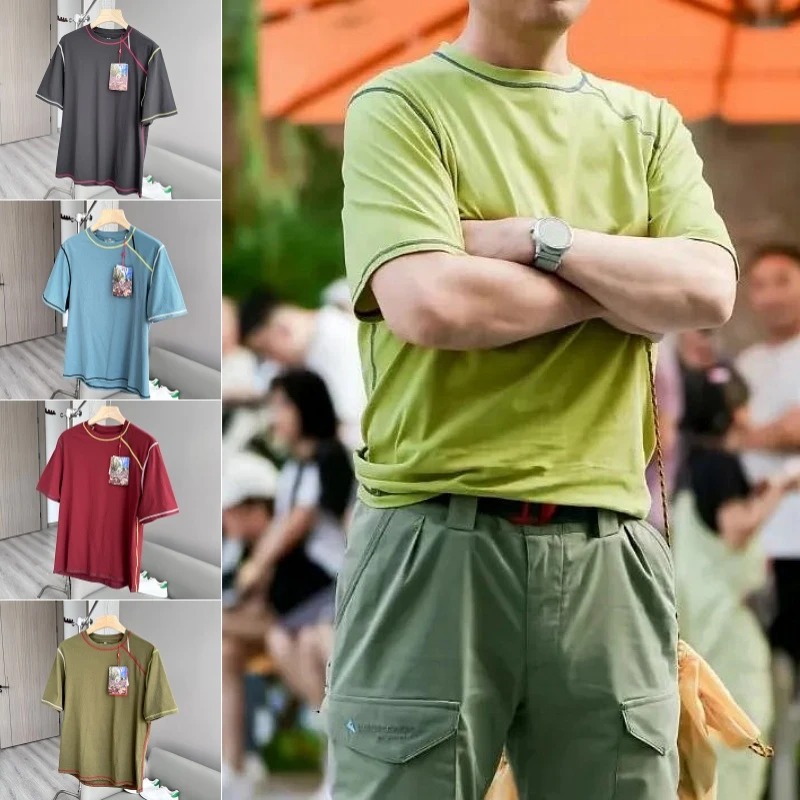 雷神系列！北欧户外运动速干吸湿排汗夏男情侣明辑线圆领短袖T恤