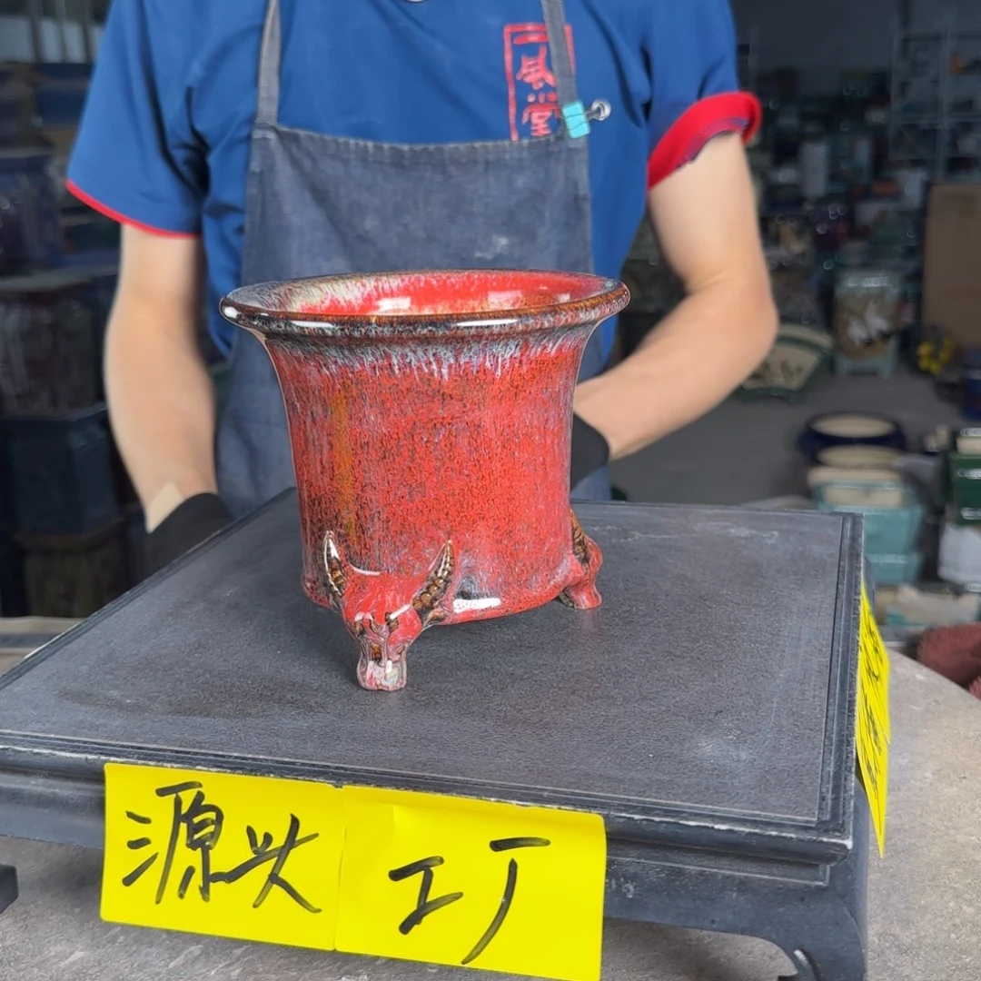 一风堂石湾花盆。