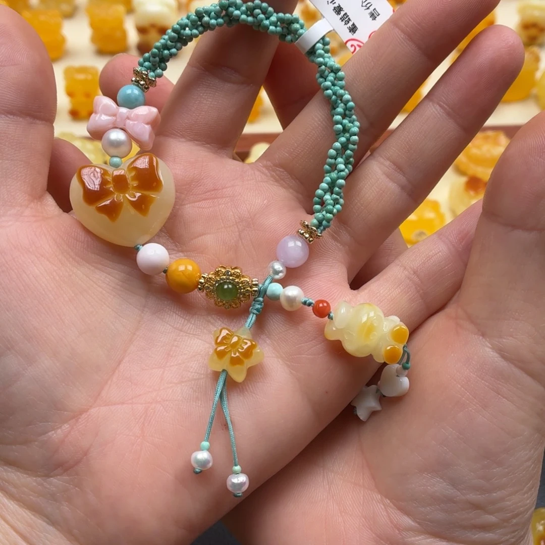 琥珀未镶嵌珠宝奇石