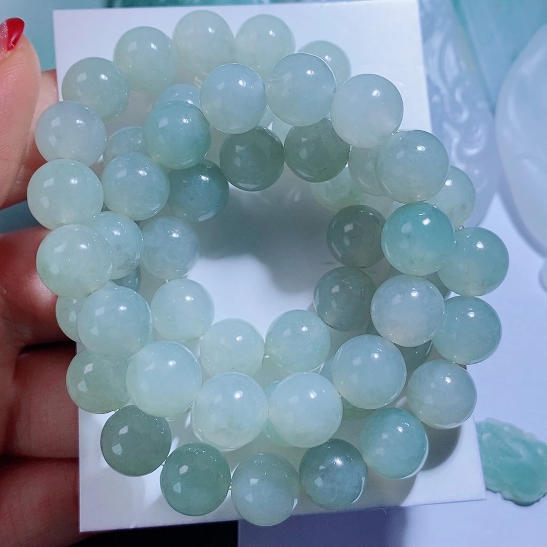 定制翡翠未镶嵌易****^毛货不支持退换货，付款后确认抛光