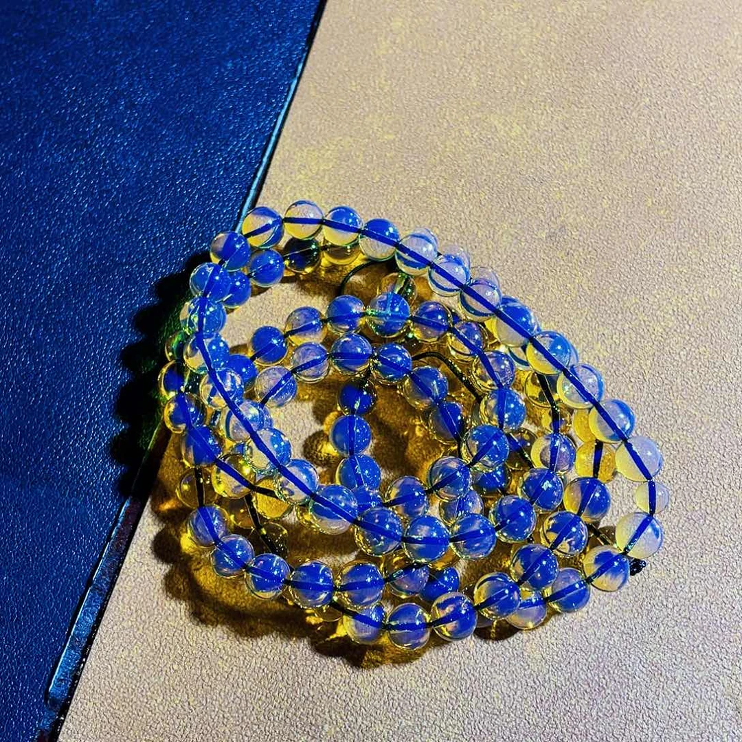 就***事未镶嵌蓝珀裸石6加108毕业品质