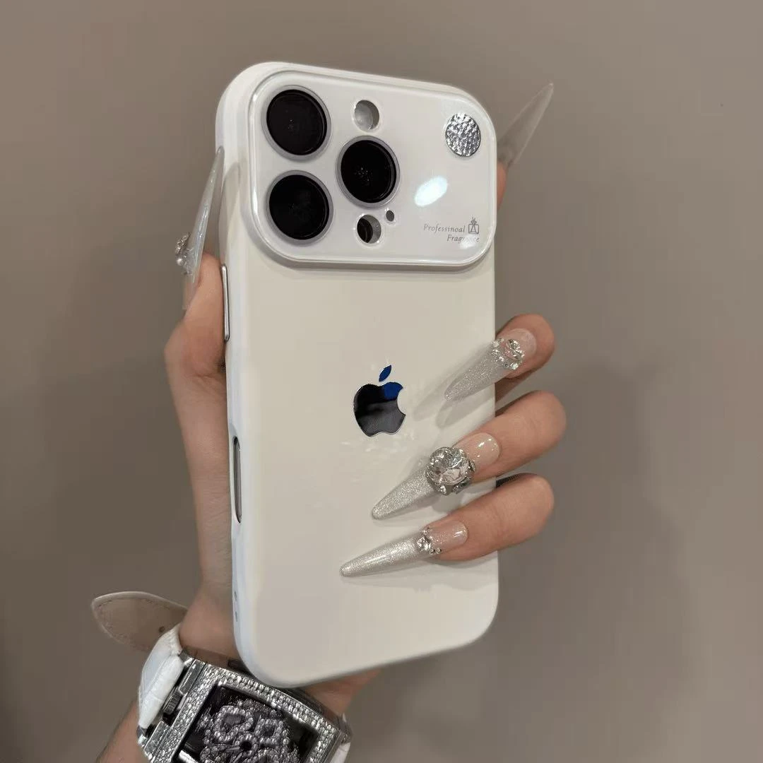 新款高级秒变17大视窗适用iPhone16手机壳14苹果15promax香氛13女