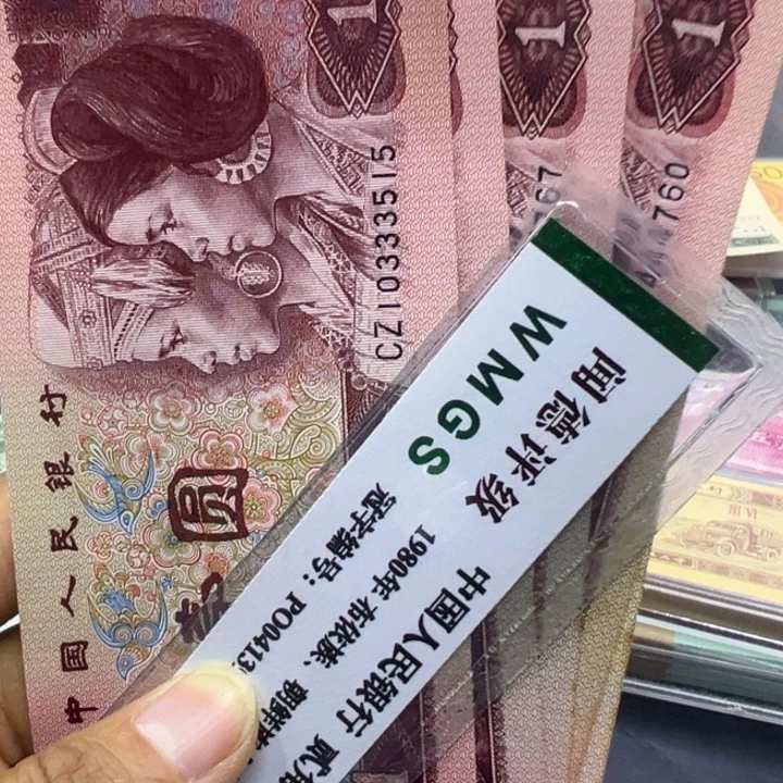 纸退市人民币961豹子身五张