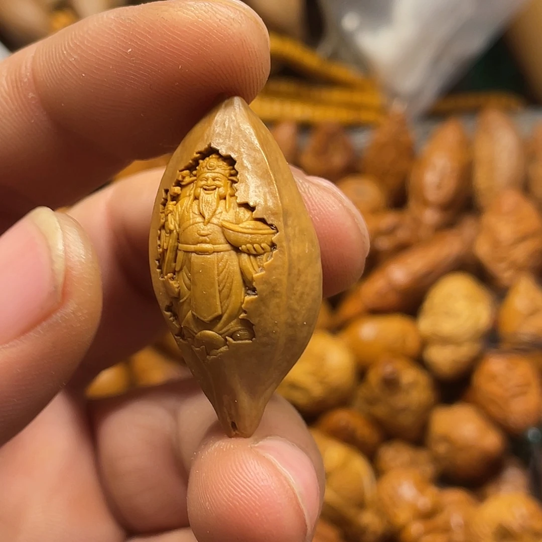 橄榄核手串/手链财神爷496