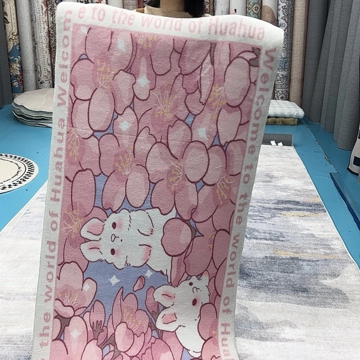 混纺120×160误差正负1-3厘米加厚棉布底仿羊绒全新特价