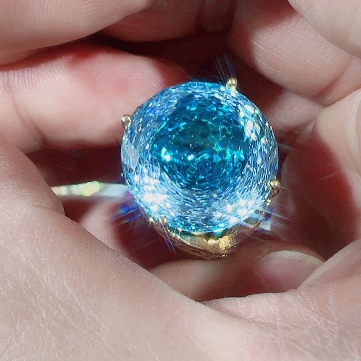 非金属红色蓝色满镶嵌