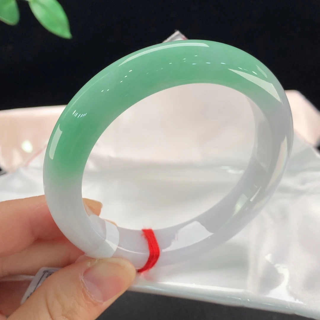 翡翠未镶嵌手镯2096