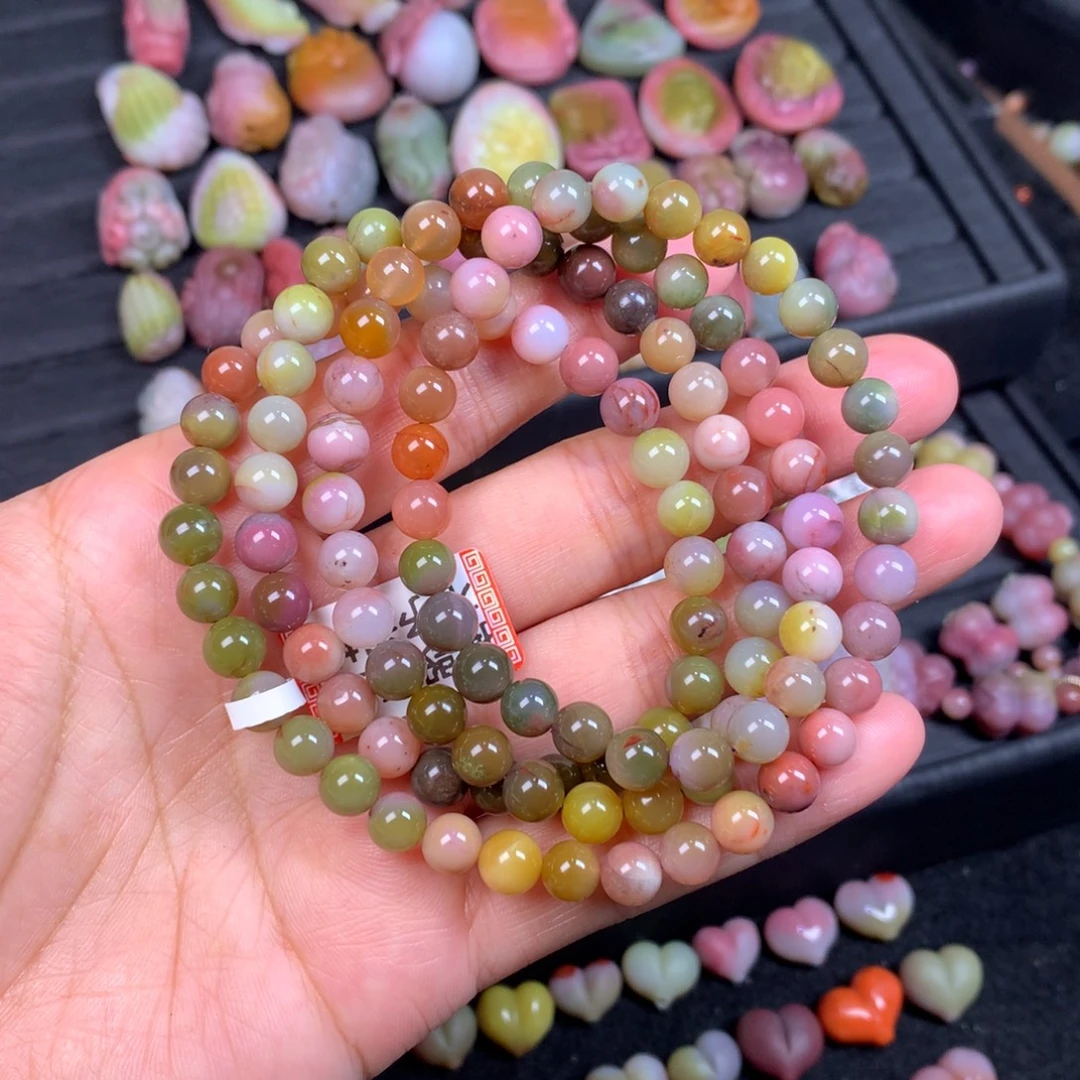 玛瑙/玉髓未镶嵌手链