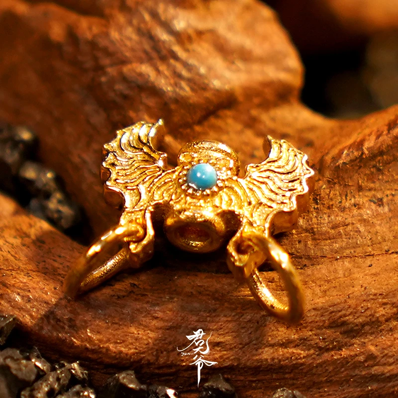 君大爷爱文玩君大爷爱文玩文玩配饰配件展翅高飞背云