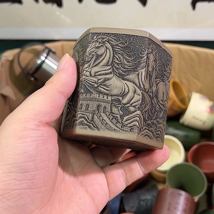 茶杯紫砂全手工紫砂主人杯