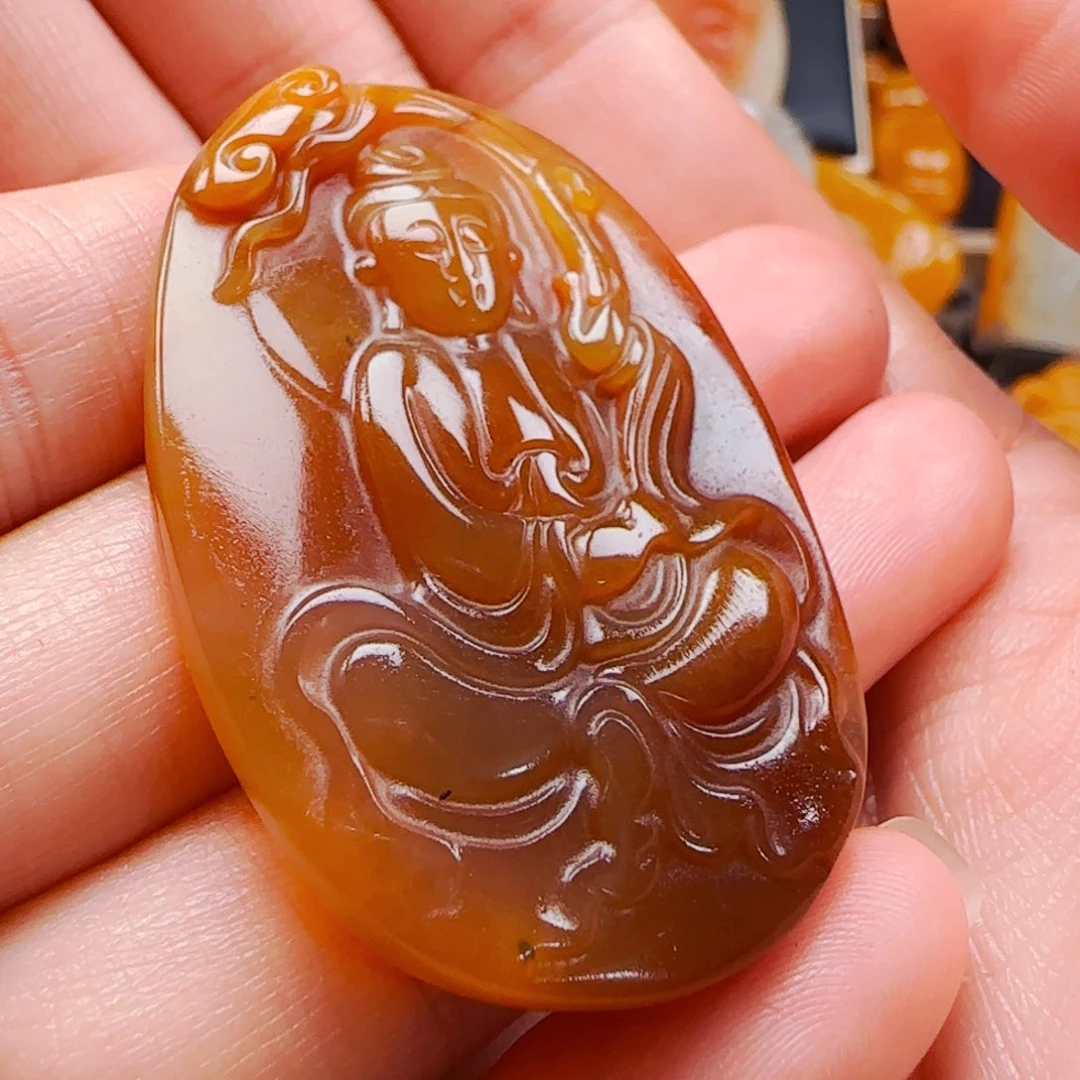 石英质玉（黄龙玉）未镶嵌1