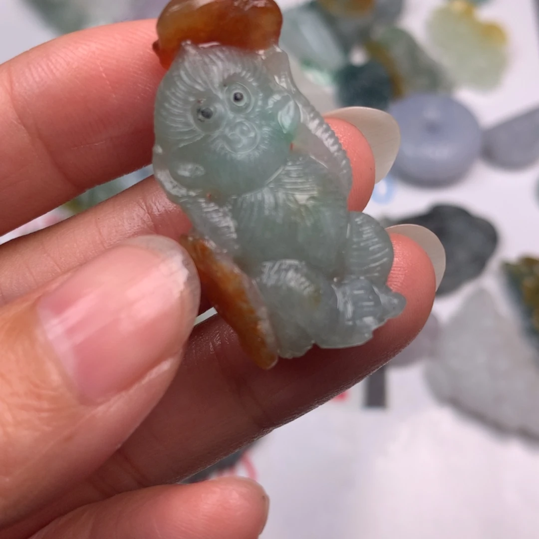 幸***灵定制翡翠未镶嵌翡翠