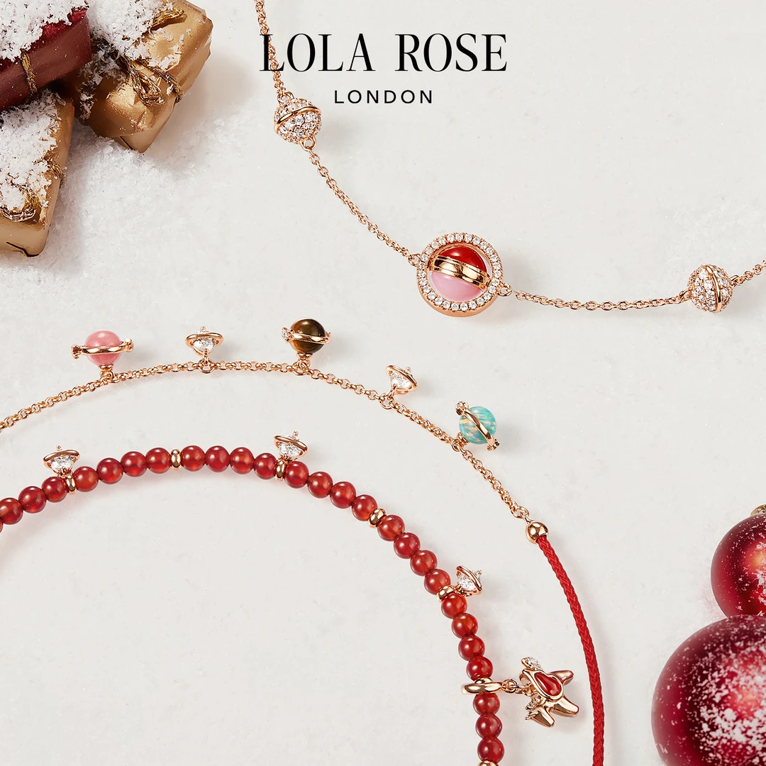 铜合金合成锆石手链 【笑笑】Lola Rose/罗拉玫瑰日心说红运手链