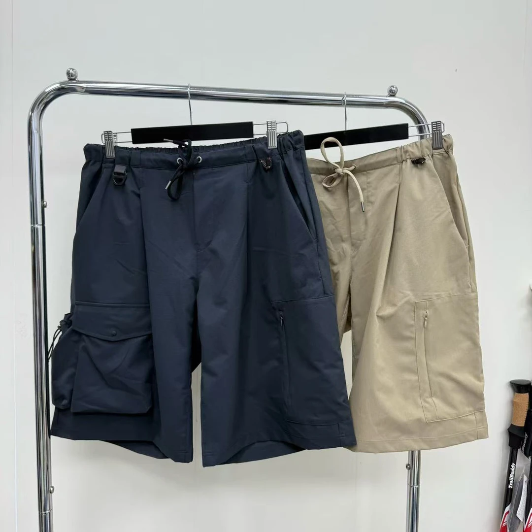 Tirbmecsnd/Tirbmecsnd户外露营风多口袋机能超快干休闲短裤