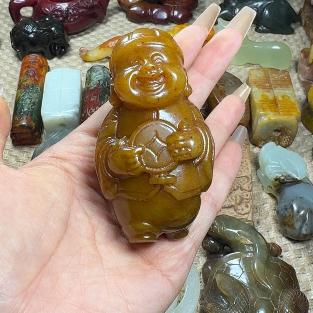 顺***然吊坠白玉菩提挂件