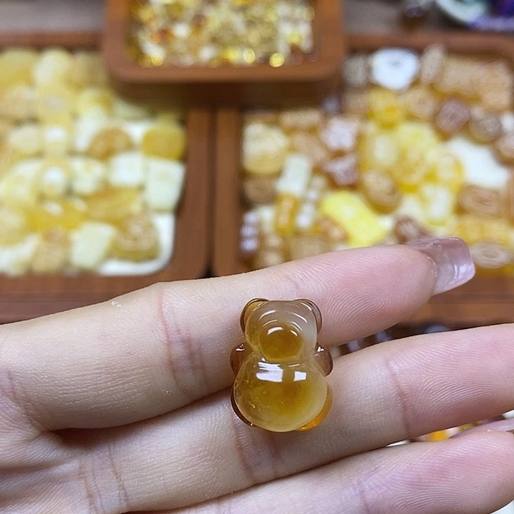 吊坠橄榄核小熊140