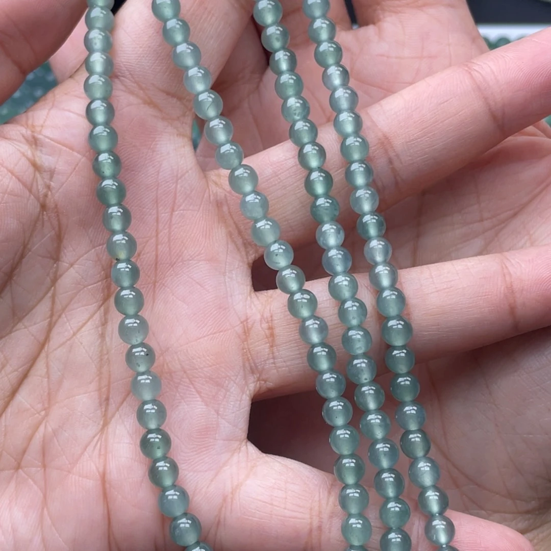 翡翠散珠卡5左右珠链