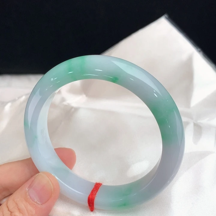 翡翠手镯未镶嵌正圈55-56