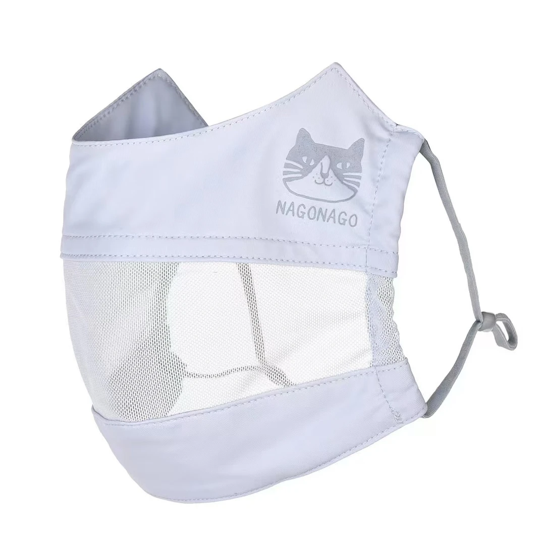 2478 数码印冷感口罩防晒防紫外线防UV面罩立体速干