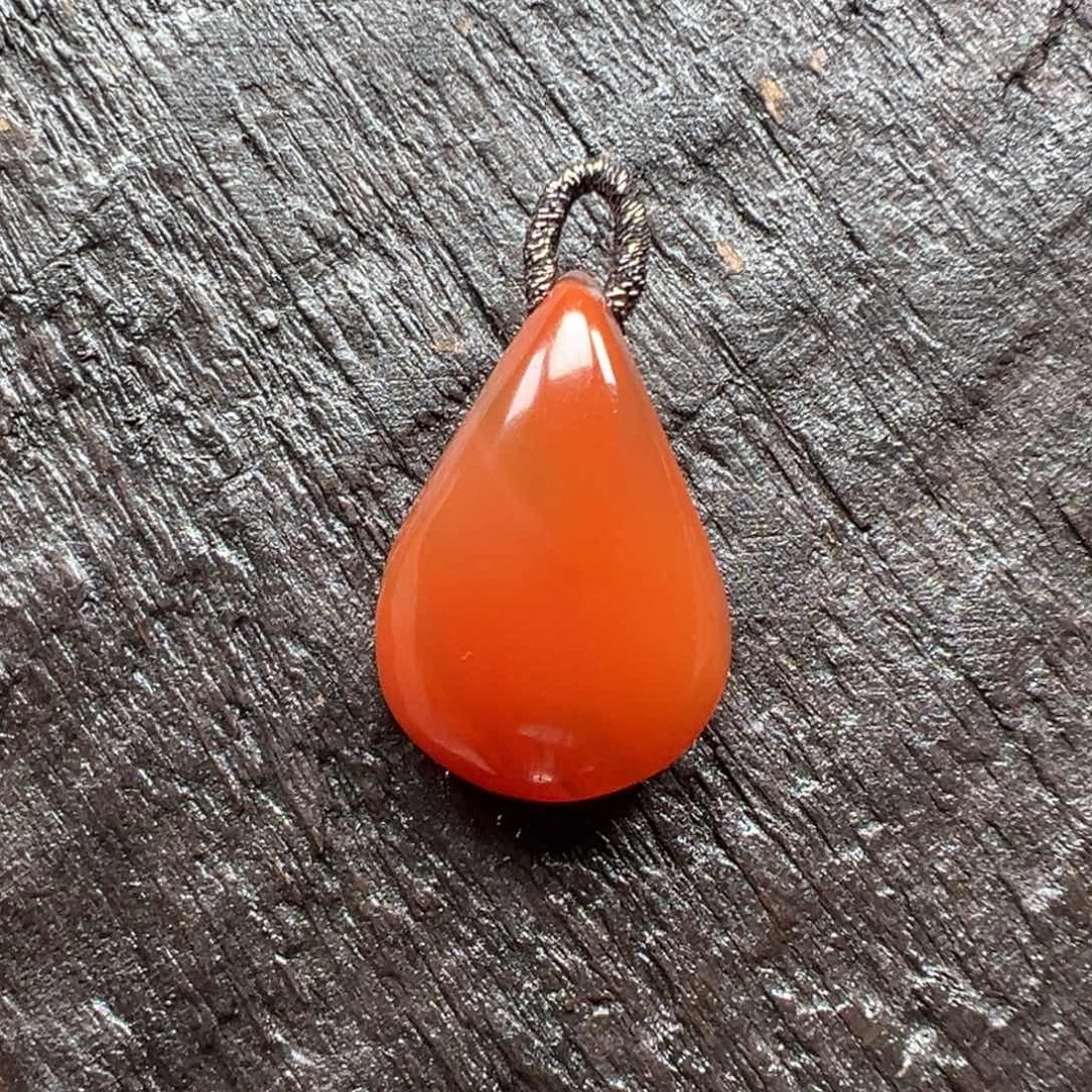 南红玛瑙未镶嵌吊坠