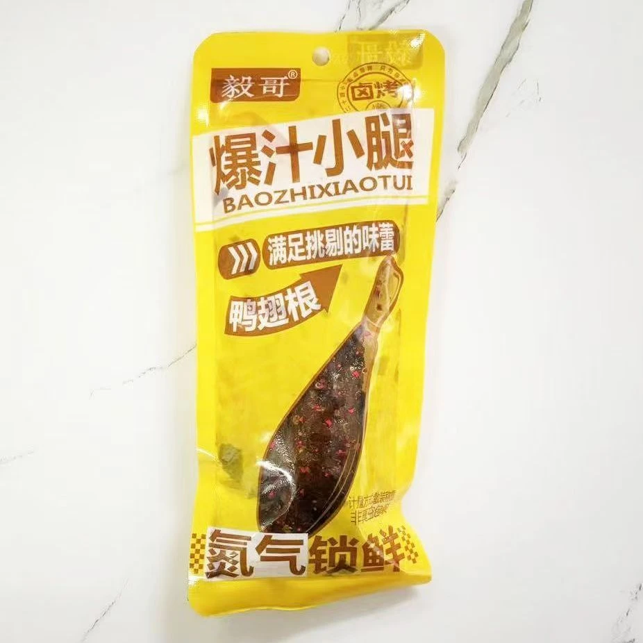 毅哥爆汁小腿鸭翅根氮气锁鲜商超校园同款经典小零食休闲食品卤味