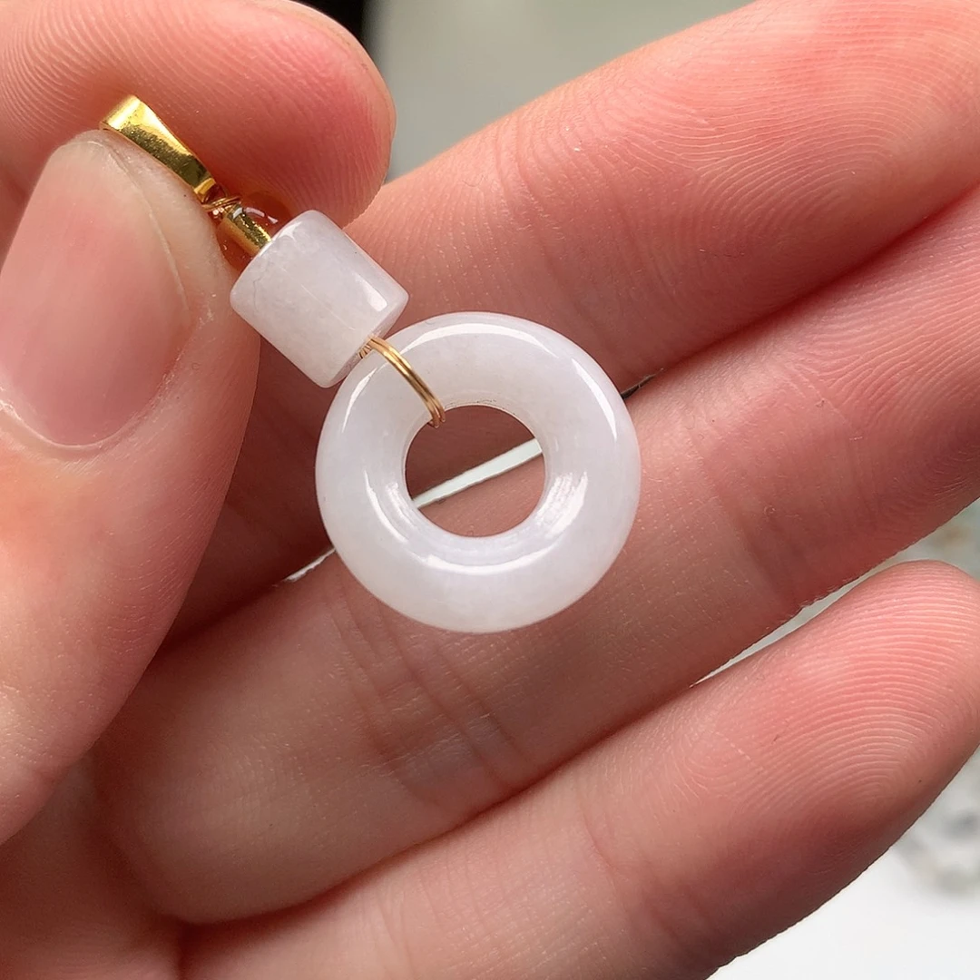 翡翠未镶嵌吊坠(不含链)翡翠