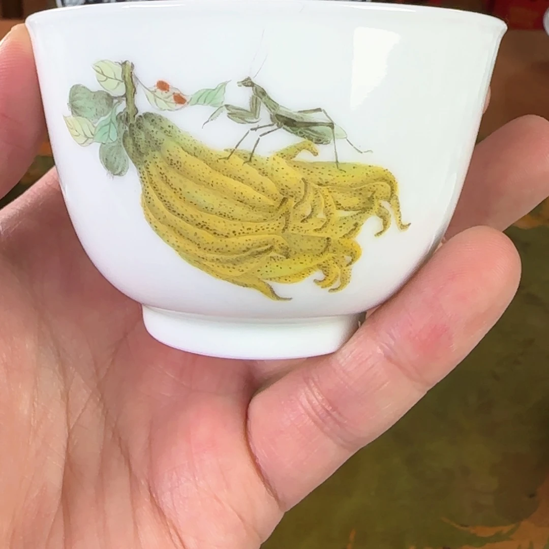 杯子景德镇手工手绘