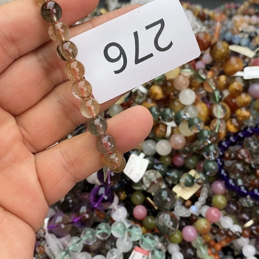 水晶未镶嵌手链手链