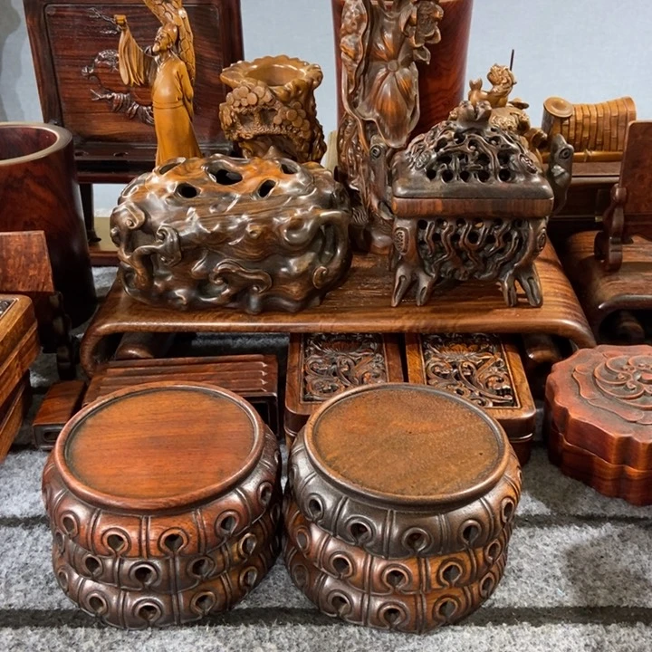 道***道贡木底座六个六个